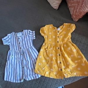 Two Old Navy Summer dresses. Excellent used condition., no rip or stains.